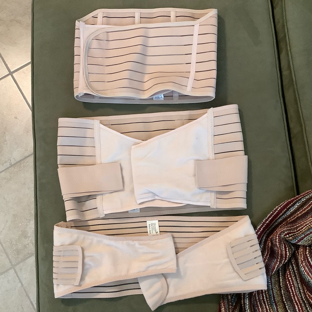 Set of Three Adjustable Waist/Belly Trainers